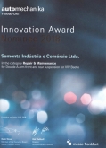 Indicação prêmio inovação - Automechanika Frankfurt 2018